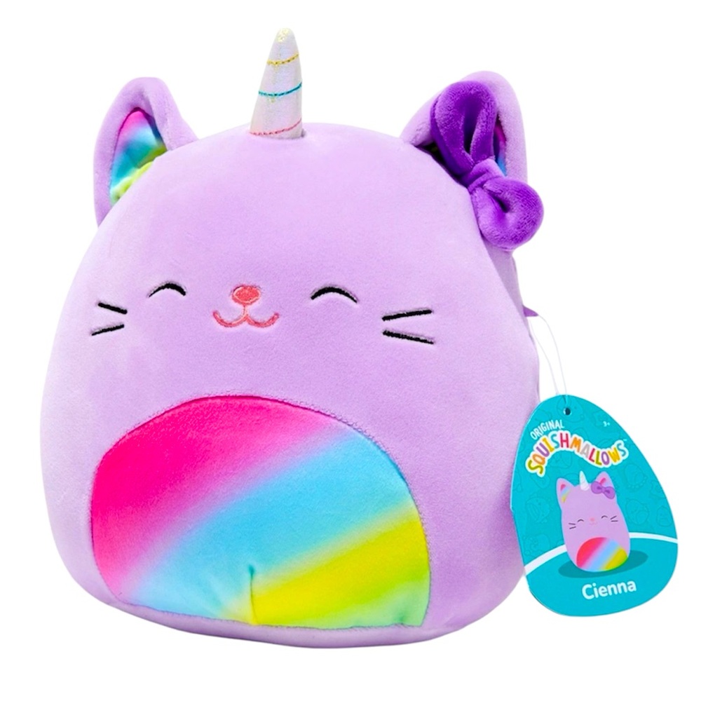 Squishmallows Cienna The Rainbow Pride Caticorn Squishmallow - NWT